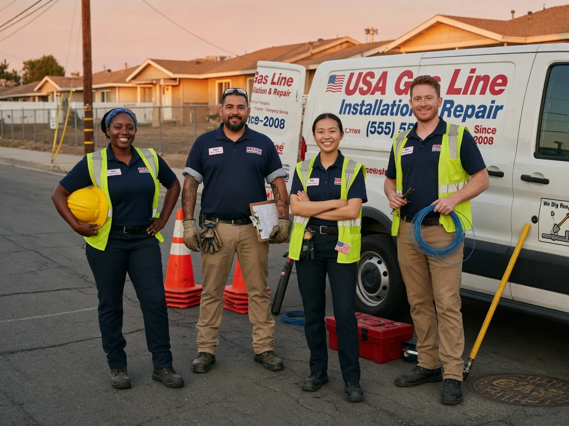 Gas Line Installation company in Hancocks Bridge, NJ